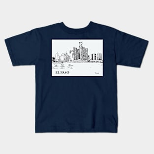 El Paso - Texas Kids T-Shirt